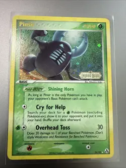 Pokemon TCG Card - Pinsir Legend Maker Stamped 24/92 Rare Reverse Holo LP+ - Image 1