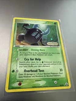 Pokemon TCG Card - Pinsir Legend Maker Stamped 24/92 Rare Reverse Holo LP+ - Image 2