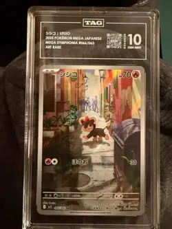 Pokemon Litleo AR Mega Symphonia Art Rare Card 066/063 M1S Japanese Edition - Image 1