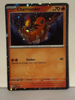Charmander - (Cosmos Holo) Holo 047 SV: Scarlet & Violet Promo Cards NM Pokemon - Image 1