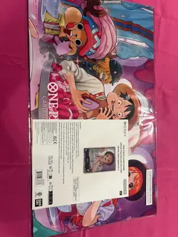 One Piece Official Bandaifest Playmat & Card Set Whole Cake Island Nami OP11-041 - Image 1