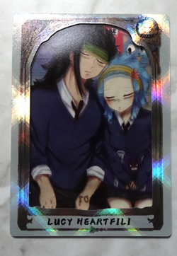 Levy Mcgarden CP Fairy Tail CP-07 Holo Foil Anime Collectible Trading Card - Image 2
