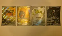 Pokemon TCG - Illustration Rare Bundle X4 Cards Mint Condition (English) - Image 1