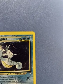 Kingdra 8/111 Unlimited Holo Rare Neo Genesis Pokemon Card - Lightly Played - Image 4