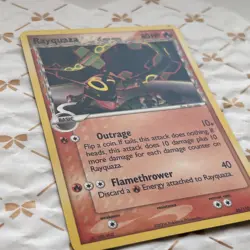 Pokemon TCG Rayquaza EX Holon Phantoms Card 26/110 Regular Delta Species LP 2006 - Image 2