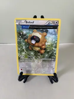 Bidoof (Alpha) Pokemon Card 117/160 XY Primal Clash Regular Non-Holo - Image 1