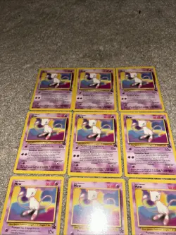 Pokemon Cards Base Set Mew 151 Lot Of 12 Great Conditions - Image 3