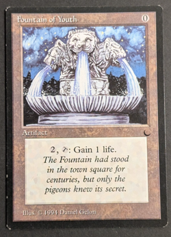 MTG Card - 1x Fountain of Youth - The Dark - LP - Vintage - Magic The Gathering - Image 1
