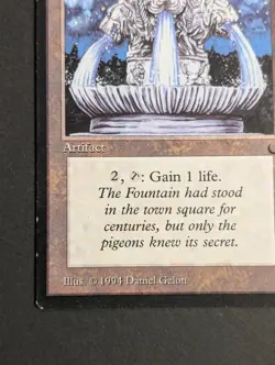 MTG Card - 1x Fountain of Youth - The Dark - LP - Vintage - Magic The Gathering - Image 5