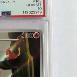Pokemon Charmeleon 169/165 SV2a Card 151 Art Rare Holo Japanese PSA 10 2023 - Image 5