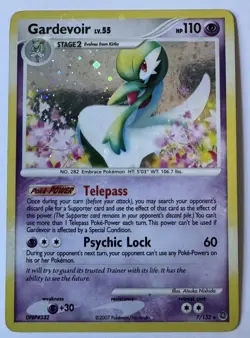 Pokemon Secret Wonders Gardevoir LV.55 Holo Rare Card 7/132 - Image 1