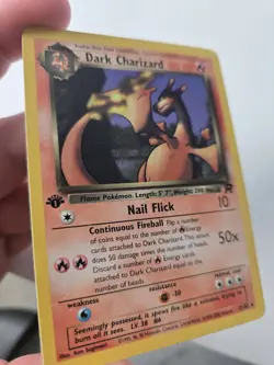Dark Charizard 21/82 1st Edition Non-Holo Rare Card - Image 2
