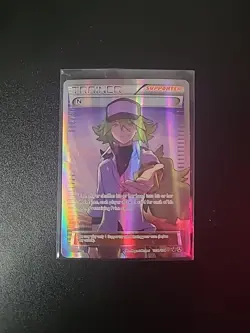 Pokemon XY Premium Trainer Collection 2017 N Full Art Holo Rare Card 105a/124 - Image 1
