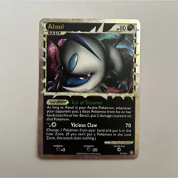 Absol Prime 91/102 Ultra Rare Holo 80 HP Pokemon Triumphant Card - Image 1