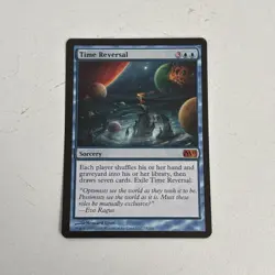 MTG Magic the Gathering Time Reversal (75/255) Magic 2011 Sorcery - Image 1