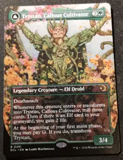 Trystan, Callous Cultivator - Borderless - ECL - MTG - EN - NM - 0291 - Image 1