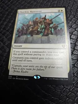 MTG Flawless Maneuver, Commander: Phyrexia: All Will Be One, NM, Non-Foil - Image 1