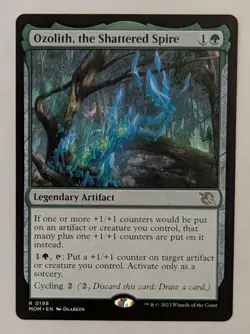 Ozolith, the Shattered Spire - NM Unplayed - March of the Machine #198 - Image 1