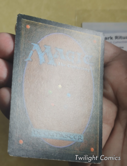 DARK RITUAL MPHP -- Limited Edition Beta MTG -- See Photos - Image 4