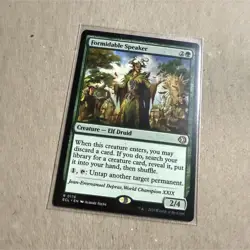 MTG Formidable Speaker ECL 0176 Green Creature 2G 4 Toughness - EN - Image 1