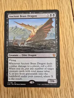 Ancient Brass Dragon Commander Legends: Battle for Baldur's Gate Regular - Image 1