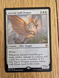 Ancient Gold Dragon Commander Legends: Battle for Baldur's Gate Regular - Image 1