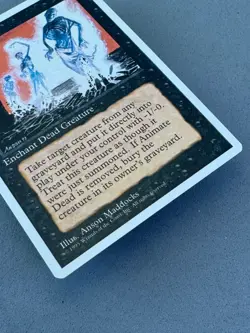 Animate Dead MTG 4th Edition—Unplayed Near Mint—Vintage Magic the Gathering - Image 4