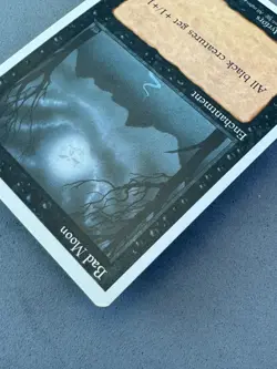 Bad Moon MTG 4th Edition Rare—Lightly Played Near Mint—Magic the Gathering - Image 5