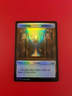 1x Treasure (017) & Citizen | FOIL TOKEN | Streets of New Capenna | MTG Magic - Image 3