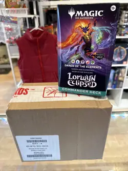 SEALED CASE Set of 4 LORWYN ECLIPSED Commander Deck Magic the Gathering MTG NEW! - Image 1