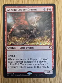 Ancient Copper Dragon Commander Legends: Battle for Baldur's Gate Regular - Image 1