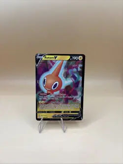 Rotom V - 058/196 - Pokemon Lost Origins Sword & Shield Ultra Rare Card NM - Image 1