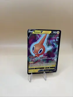 Rotom V - 058/196 - Pokemon Lost Origins Sword & Shield Ultra Rare Card NM - Image 2