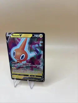 Rotom V - 058/196 - Pokemon Lost Origins Sword & Shield Ultra Rare Card NM - Image 3