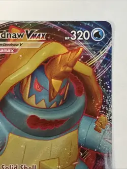 Pokemon TCG Drednaw VMAX Holo Ultra Rare Card Champions Path 015/073 - Image 3