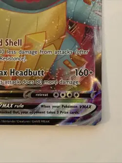 Pokemon TCG Drednaw VMAX Holo Ultra Rare Card Champions Path 015/073 - Image 4