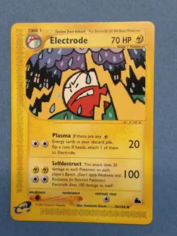 Electrode 36/144 Uncommon Skyridge Pokemon Vintage E Series WOTC NM+/NP 2003 - Image 1