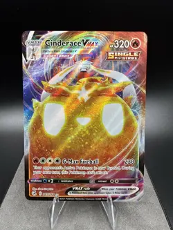 Pokemon TCG: Cinderace VMAX - 045/264 - SWSH08: Fusion Strike - Image 1