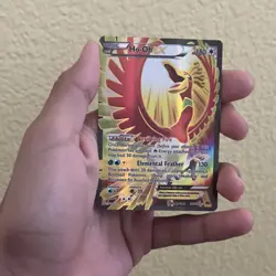 Pokemon Ho-Oh EX Ancient Origins Full Art Holo Lot 2 Cards English - Image 1