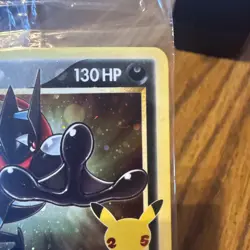 Pokemon Greninja Gold Star SWSH144 Promo Sealed Celebrations Pack NM - Image 5