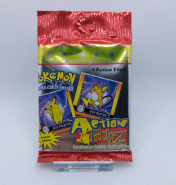 1999 Pokemon Artbox Action Flipz - PREMIER EDITION - Factory Sealed Booster Pack - Image 2