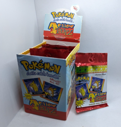 1999 Pokemon Artbox Action Flipz - PREMIER EDITION - Factory Sealed Booster Pack - Image 4