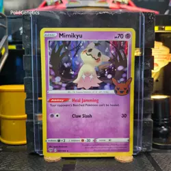 Mimikyu Trick or Trade Darkness Ablaze Pokemon TCG 081/189 Sword & Shield Rare - Image 1