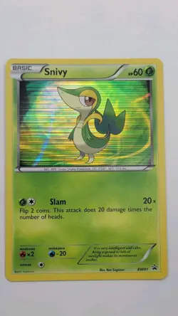 Snivy - BW01 Black Star - Holo Promo - Pokemon Black & White Promos W T Loader!! - Image 1