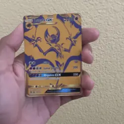 Pokemon Lunala GX SM103a Promo GX English Pokemon TCG Card Psychic - Image 1
