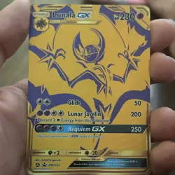 Pokemon Lunala GX SM103a Promo GX English Pokemon TCG Card Psychic - Image 3