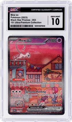 2023 Pokemon SV Black Star Promo 151 Ultra Premium Collection Mew Ex CGC 10 - Image 1
