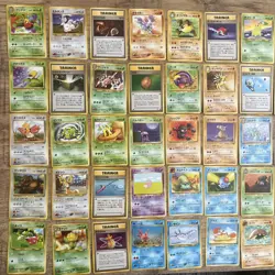 Vintage Japanese Pokemon Card Lot (50) Jungle, Fossil, Neo Genesis Etc. - NM - Image 1