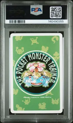 PSA 10 2026 CERT CHARMANDER 1996 POKEMON GREEN PLAYING CARDS ACE OF CLUBS #004 - Image 2