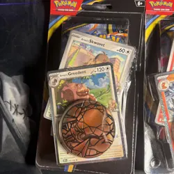 Pokemon TCG Phantasmal Flames - 2x Premium Checklane Blister (Greedent+Magcargo) - Image 2